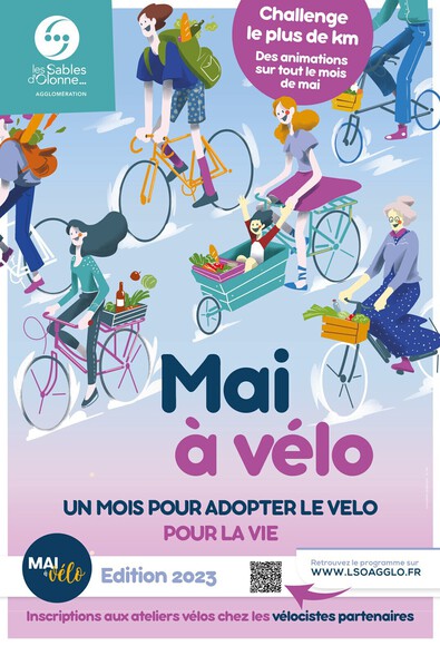 Mai à vélo